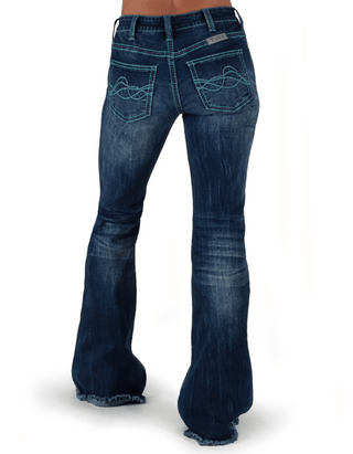 Cowgirl Tuff Turquoise Hurricane Trouser Jeans – Apparel from Bronco Western Supply Co.