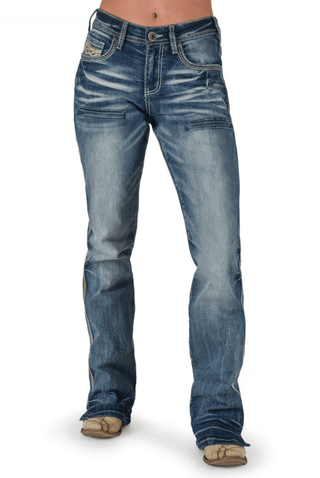 Cowgirl Tuff Twister Bootcut Jeans – Apparel from Bronco Western Supply Co.