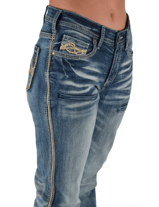Cowgirl Tuff Twister Bootcut Jeans – Apparel from Bronco Western Supply Co.