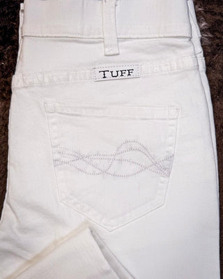 Cowgirl Tuff White Pull - On Bootcut Jeans - Apparel - Cowgirl Tuff Company - Bronco Western Supply Co.