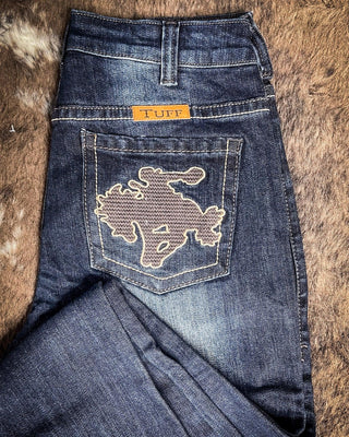 Cowgirl Tuff Wild & Wooly Relaxed Bootcut Jeans – Apparel from Bronco Western Supply Co.