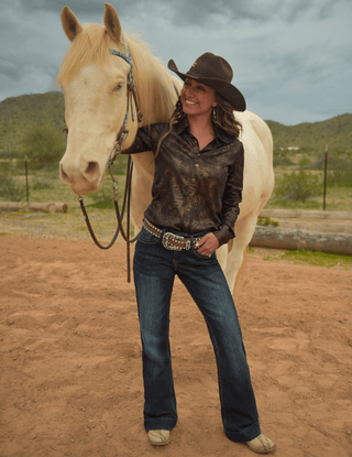 Cowgirl Tuff Wild & Wooly Relaxed Bootcut Jeans – Apparel from Bronco Western Supply Co.