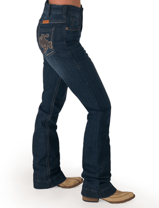 Cowgirl Tuff Wild & Wooly Relaxed Bootcut Jeans - Apparel - Cowgirl Tuff Company - Bronco Western Supply Co.