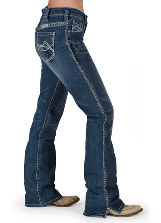 Cowgirl Tuff ZigZag Bootcut Jeans – Apparel from Bronco Western Supply Co.