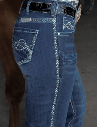 Cowgirl Tuff ZigZag Bootcut Jeans – Apparel from Bronco Western Supply Co.