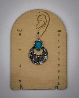 Crescent Bloom Dangle Fashion Earrings – Jewelry from Bronco Western Supply Co.
