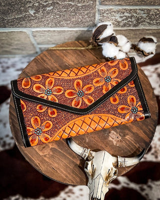 Myra Bag - Crimson Buds Wallet - Purses & Wallets - Myra Bag - Bronco Western Supply Co.