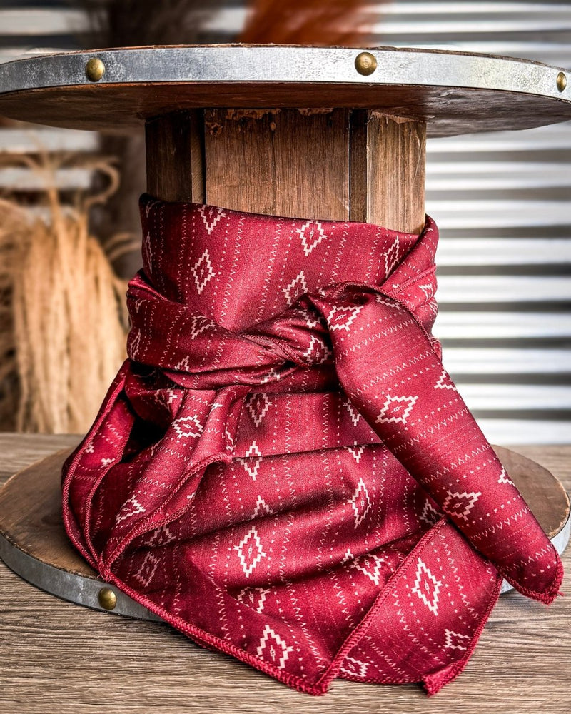 Crimson Dust Wild Rag – Accessories from Bronco Western Supply Co.