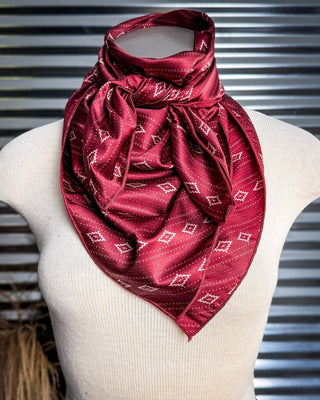 Crimson Dust Wild Rag – Accessories from Bronco Western Supply Co.