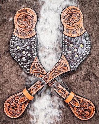 Crystal Collection Ladies Spur Straps – Spur Straps from Bronco Western Supply Co.