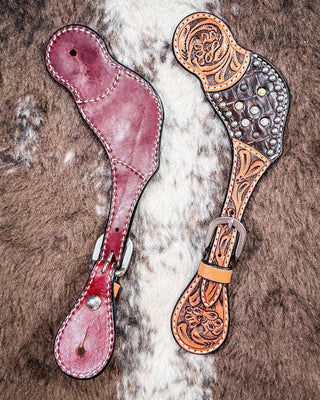 Crystal Collection Ladies Spur Straps – Spur Straps from Bronco Western Supply Co.