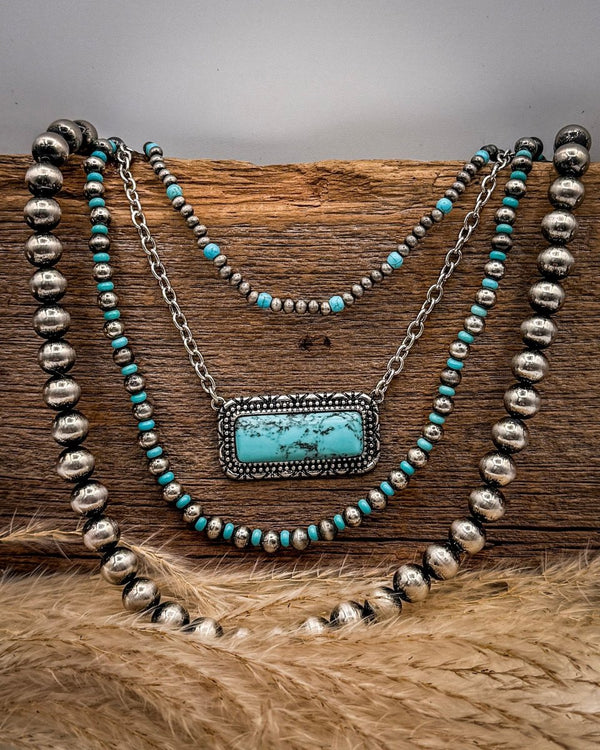 Dakota Vale Layered Pearl Necklace – Jewelry from Bronco Western Supply Co.