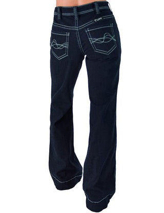Dark Breathe Trouser Jeans by Cowgirl Tuff – Apparel from Bronco Western Supply Co.