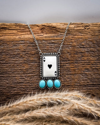 Deadwood Ace of Spades Necklace – Jewelry from Bronco Western Supply Co.