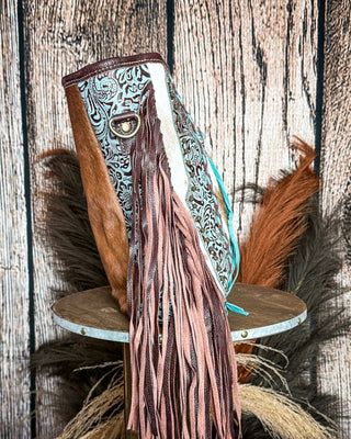 Dendrite Hairon Fringe Crossbody Bag by Myra Bag – Purses & Wallets from Bronco Western Supply Co.