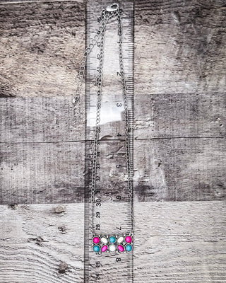 Desert Bloom Bar Fashion Necklace – Jewelry from Bronco Western Supply Co.