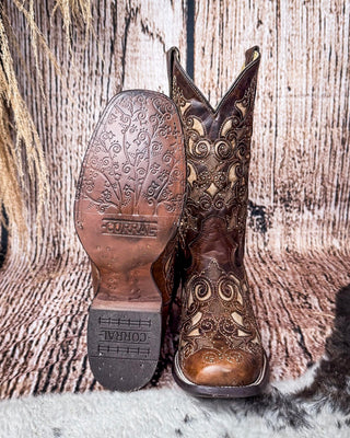 Desert Blossom Corral Boots – Women's Boots from Bronco Western Supply Co.