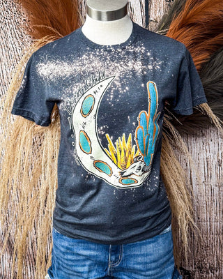 Desert Child Graphic Tee - Distressed Charcoal – Shirts & Tops from Bronco Western Supply Co.