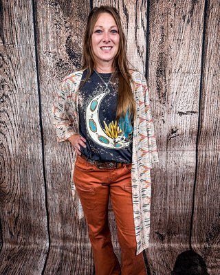 Desert Child Graphic Tee - Distressed Charcoal – Shirts & Tops from Bronco Western Supply Co.