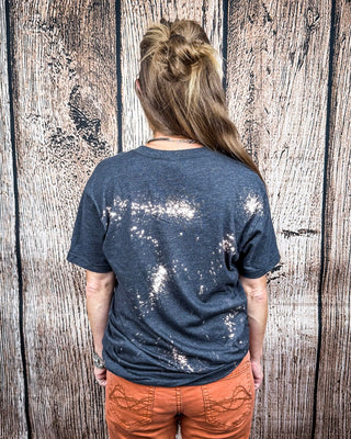 Desert Child Graphic Tee - Distressed Charcoal – Shirts & Tops from Bronco Western Supply Co.