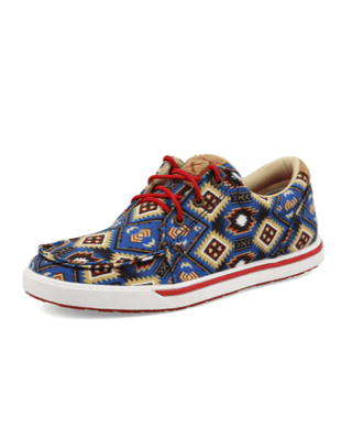 Desert Drift Twisted X Kicks - Blue Multi Aztec – Women's Shoes from Bronco Western Supply Co.