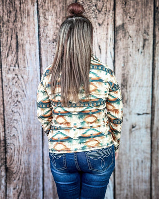 Desert Dusk Fitted Pullover by Sterling Kreek – Apparel from Bronco Western Supply Co.