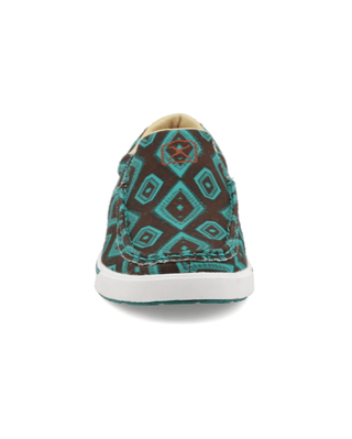 Desert Prism Twisted X Slip - On Kicks - Brown and Turquoise – Women's Shoes from Bronco Western Supply Co.