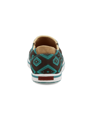 Desert Prism Twisted X Slip - On Kicks - Brown and Turquoise – Women's Shoes from Bronco Western Supply Co.