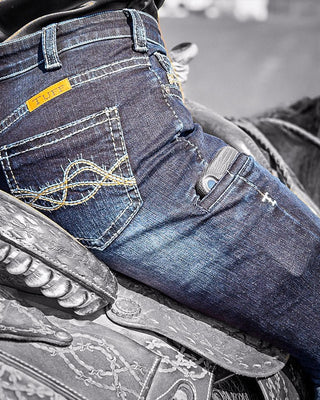 DFMI Sport II Bootcut Jeans in Dark Wash by Cowgirl Tuff – Apparel from Bronco Western Supply Co.