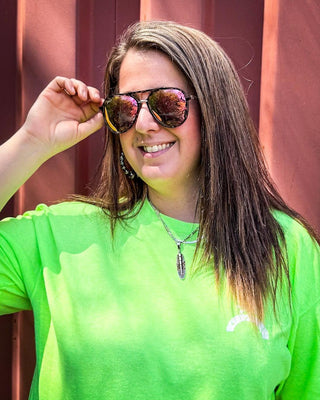 Earhart Tangle - Free Polarized Oversized Sunglasses – Accessories from Bronco Western Supply Co.