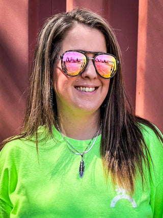 Earhart Tangle - Free Polarized Oversized Sunglasses – Accessories from Bronco Western Supply Co.