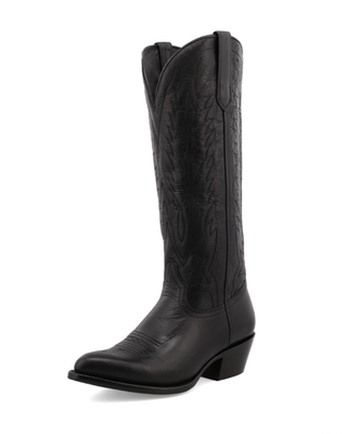 Eden Black Star Leather Boots - Onyx – Women's Shoes from Bronco Western Supply Co.