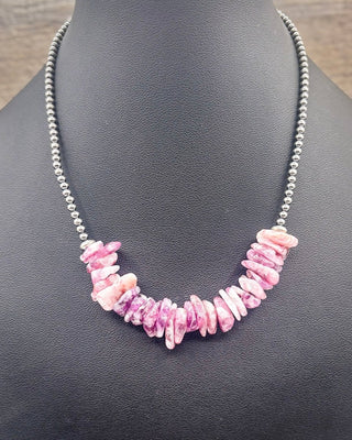 Elodie Purple Variscite and Sterling Silver Choker – Jewelry from Bronco Western Supply Co.