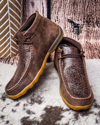 Eloise Chukka Driving Moc - Brown – Women's Shoes from Bronco Western Supply Co.