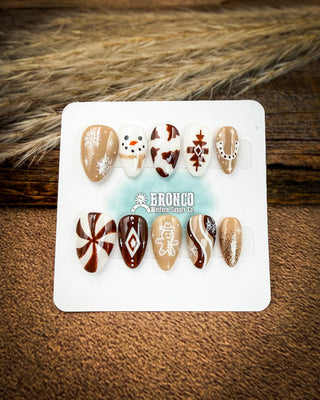 Holliday Western Press-On Nails