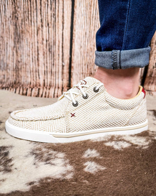 Fable Twisted X Kicks - Sand & White – Women's Shoes from Bronco Western Supply Co.