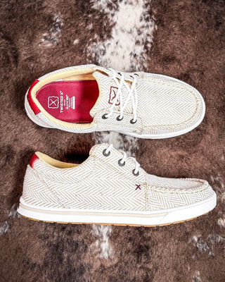 Fable Twisted X Kicks - Sand & White – Women's Shoes from Bronco Western Supply Co.