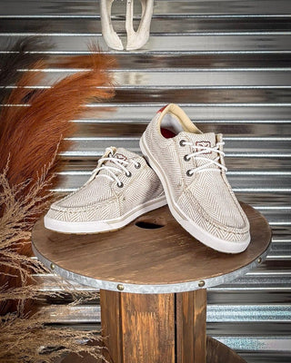 Fable Twisted X Kicks - Sand & White – Women's Shoes from Bronco Western Supply Co.