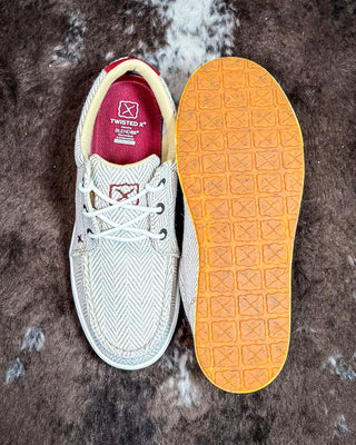 Fable Twisted X Kicks - Sand & White – Women's Shoes from Bronco Western Supply Co.