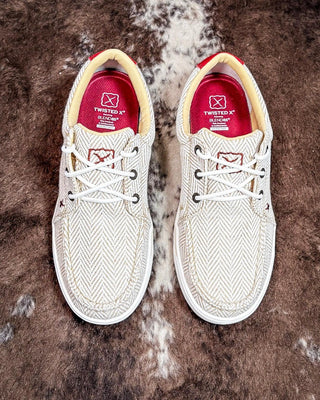 Fable Twisted X Kicks - Sand & White – Women's Shoes from Bronco Western Supply Co.