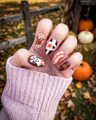Fall Western Press-On Nails – Press-on Nails from Bronco Western Supply Co.