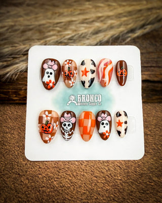 Fall Western Press-On Nails – Press-on Nails from Bronco Western Supply Co.
