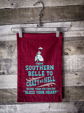 Faster Than You Can Say 'Bless Your Heart - Kitchen Towel - Gift Items - Primitives by Kathy - Bronco Western Supply Co.