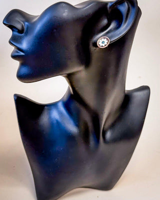Flourish Flower Fashion Stud Earrings - Natural – Jewelry from Bronco Western Supply Co.