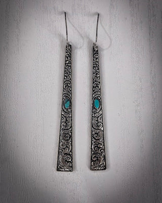 Frills Dangle Fashion Earrings – Jewelry from Bronco Western Supply Co.