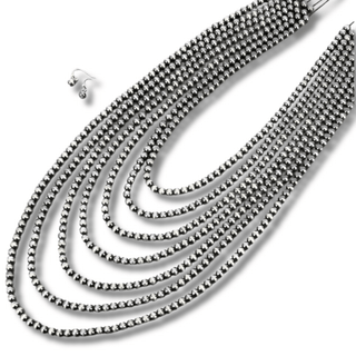 Gatton Navajo Style Pearl Layer Fashion Necklace – Jewelry from Bronco Western Supply Co.