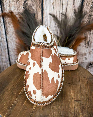 Georgina Slipper in Cream and Tan by Very G – Women's Shoes from Bronco Western Supply Co.