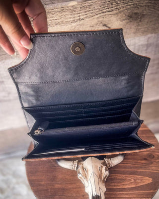 Glenrose Stitch Accent Wallet by Myra Bag – Purses & Wallets from Bronco Western Supply Co.