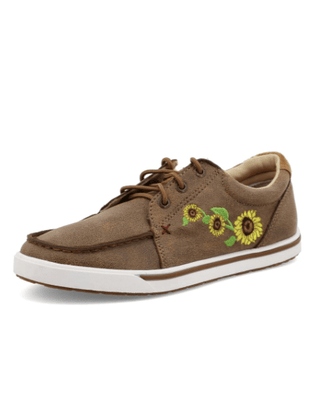 Goldenroot Twisted X Kicks - Bomber and Sunflower – Women's Shoes from Bronco Western Supply Co.