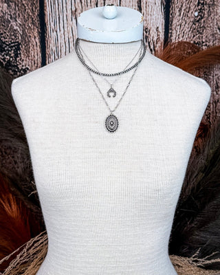 Greyline Layered Necklace – Jewelry from Bronco Western Supply Co.